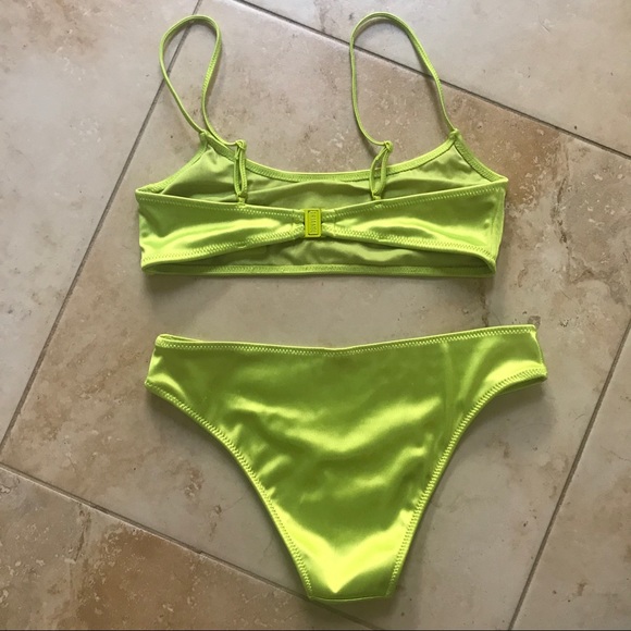 Triangl Mylos Lemon Pop Neon Bikini Set - Picture 4 of 15